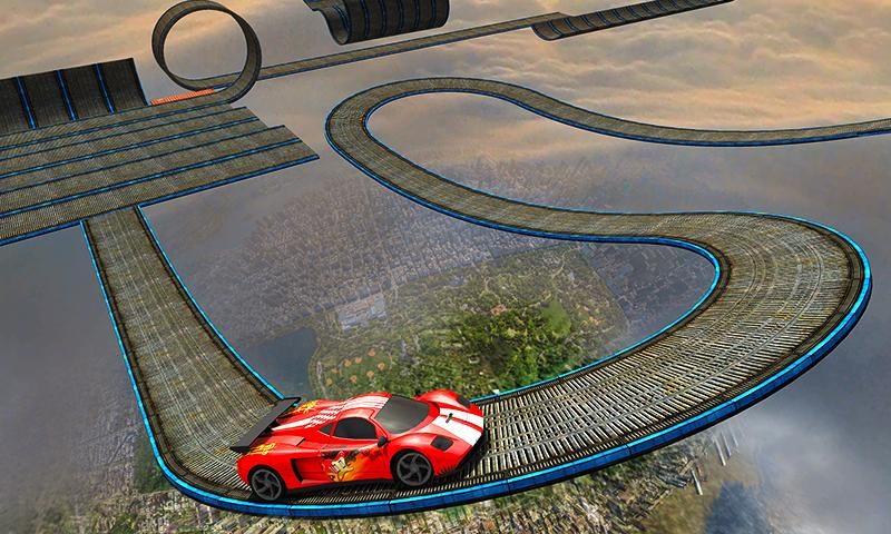 Screenshot 3: Impossible Car Stunt Games
