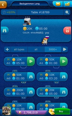 Screenshot 9: Backgammon LiveGames - live free online game