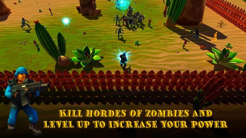 Screenshot 1: Action Soldiers: Survival Zombie