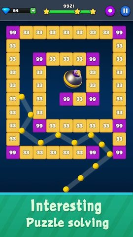Screenshot 1: Brick Breaker Master