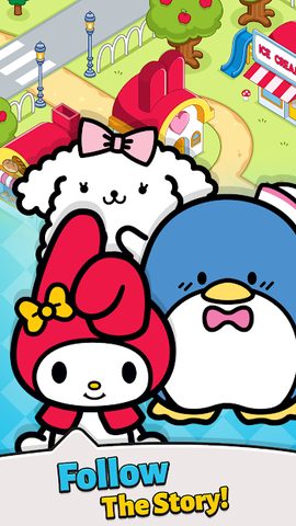Screenshot 2: Hello Kitty - Merge Town