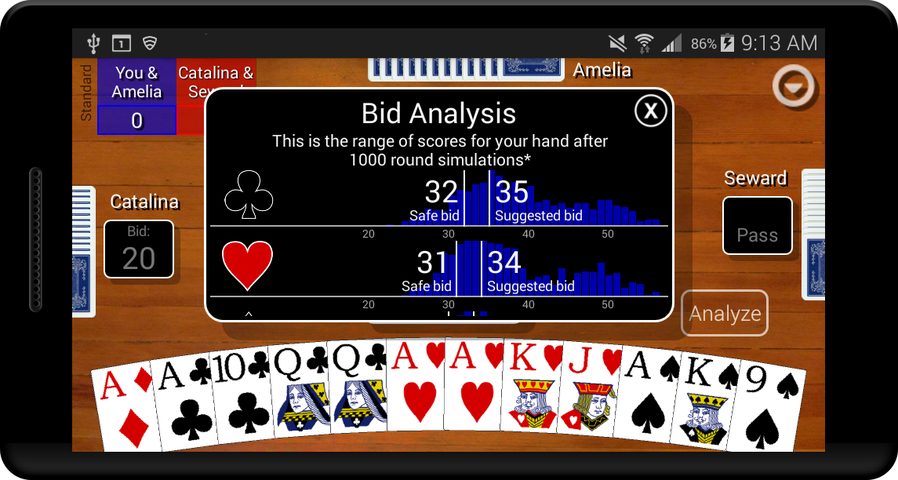 Screenshot 3: Pinochle Classic
