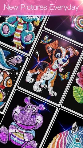 Screenshot 6: Diamond Coloring - Sequins Art & Paint by Numbers
