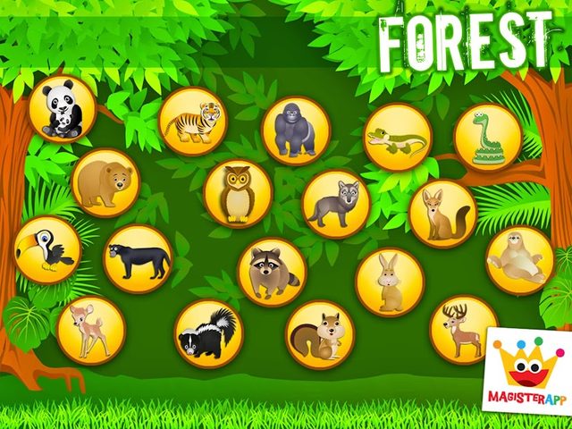 Screenshot 11: Forest - Kids Coloring Puzzles