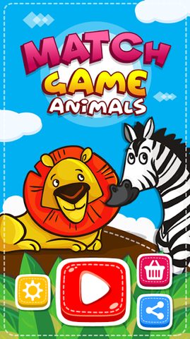 Screenshot 1: Match Game - Animals