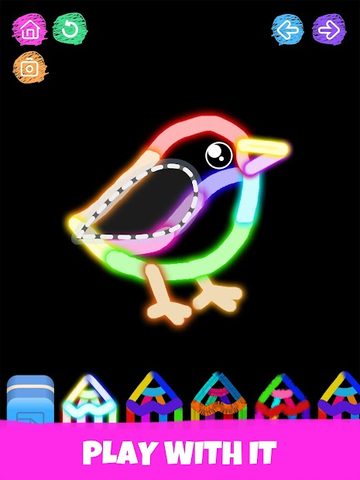 Screenshot 2: Doodle Drawing Coloring Games