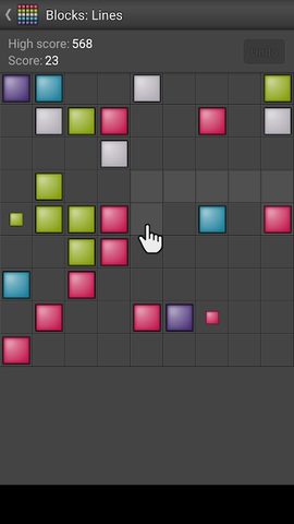 Screenshot 1: Blocks: Lines - Puzzle game