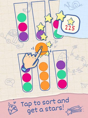 Screenshot 5: Dot Sort・2048 : Color sorting