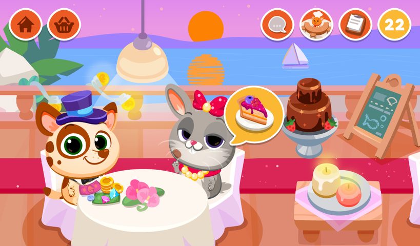 Screenshot 8: Bubbu Restaurant - My Cat Game