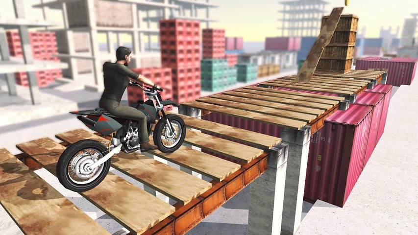 Screenshot 1: Biker Rider 3D