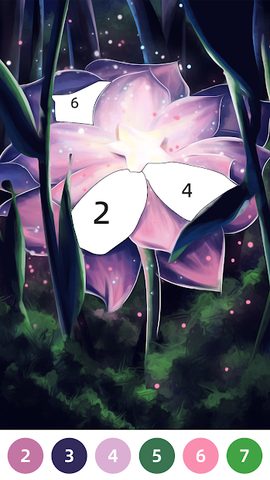 Screenshot 3: Color Palette Coloring Game