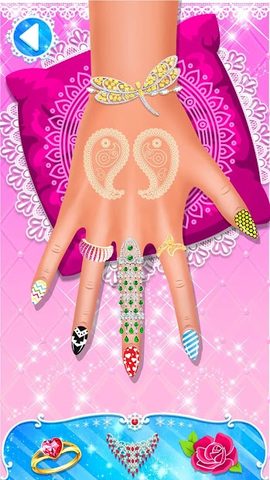Screenshot 2: Nail Salon Games for Girls