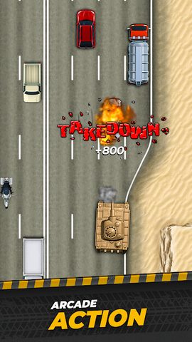 Screenshot 2: Freeway Fury: Alien Annihilati