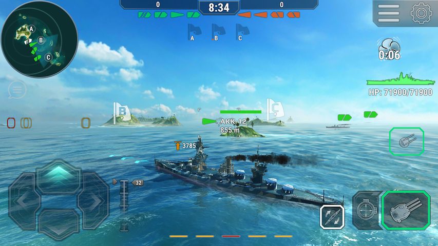 Screenshot 5: Warships Universe Naval Battle