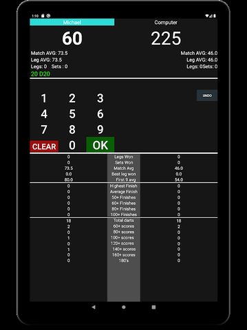 Screenshot 9: Essential Darts Scoreboard