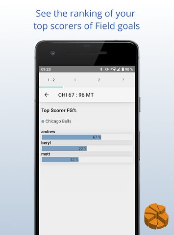 Screenshot 15: Statastic Basketball - record.analyze.improve