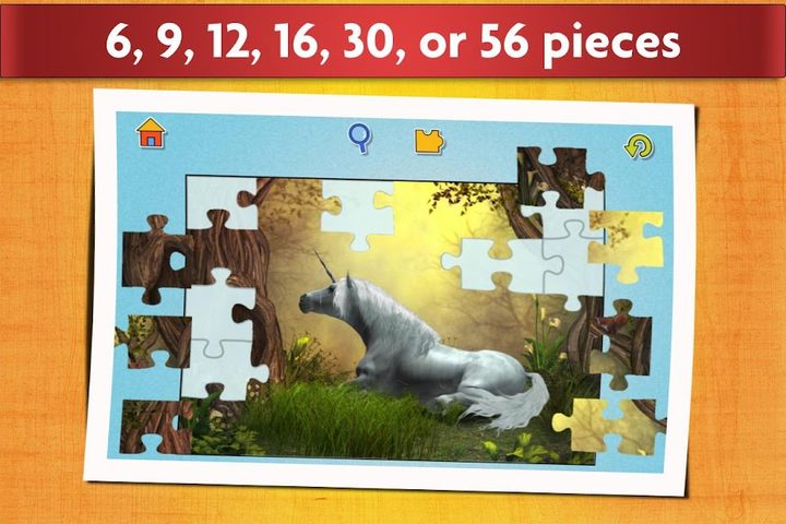 Screenshot 8: Unicorns Jigsaw Puzzles Game - Kids & Adults