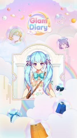 Screenshot 1: Glam Diary