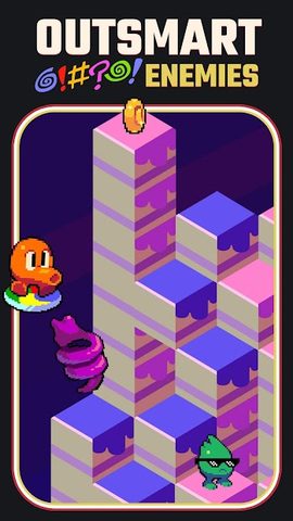 Screenshot 4: Q*bert - Classic Arcade Game
