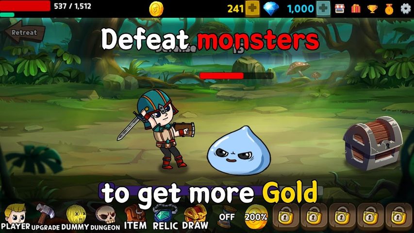 Screenshot 3: Warrior Clicker