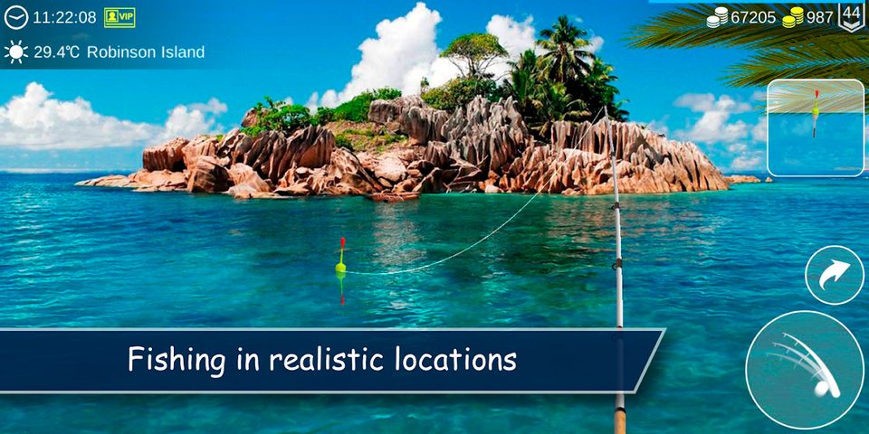 Screenshot 1: My Fishing World