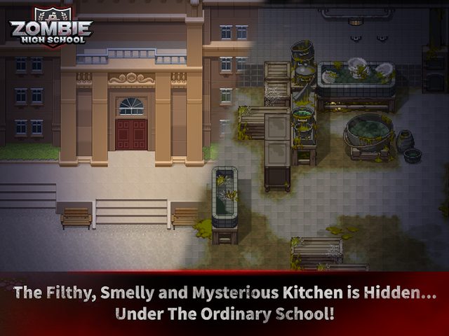 Screenshot 2: Zombie High School : Dark Kitchen