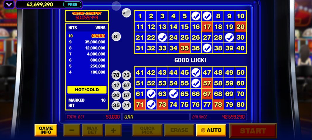 Screenshot 3: Vegas Keno