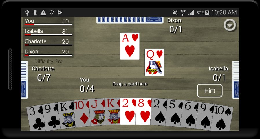 Screenshot 4: Spades Card Classic
