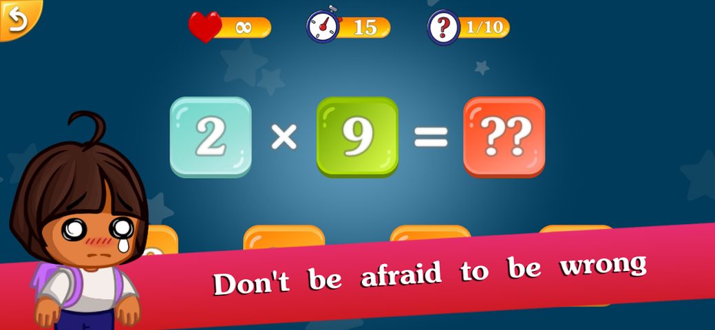 Screenshot 7: Math games for kids - Multiplication table (2х2)