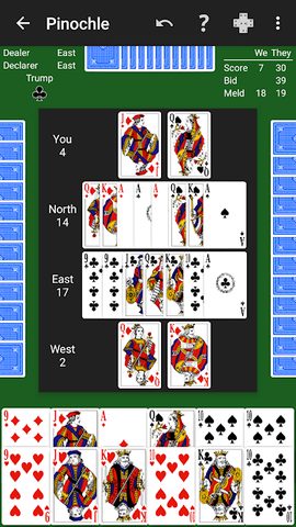 Screenshot 3: Pinochle by NeuralPlay