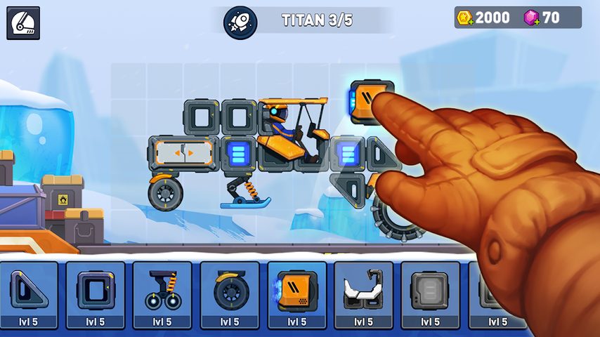 Screenshot 6: Rovercraft 2: Race a space car