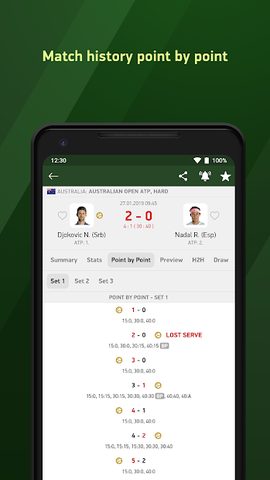 Screenshot 3: Tennis 24 - tennis live scores