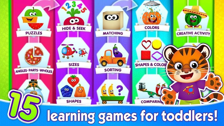 Screenshot 8: Funny Food! Educational games for kids 3 years old