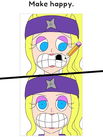 Screenshot 16: Draw Happy Ninja - Brain free drawing puzzle games