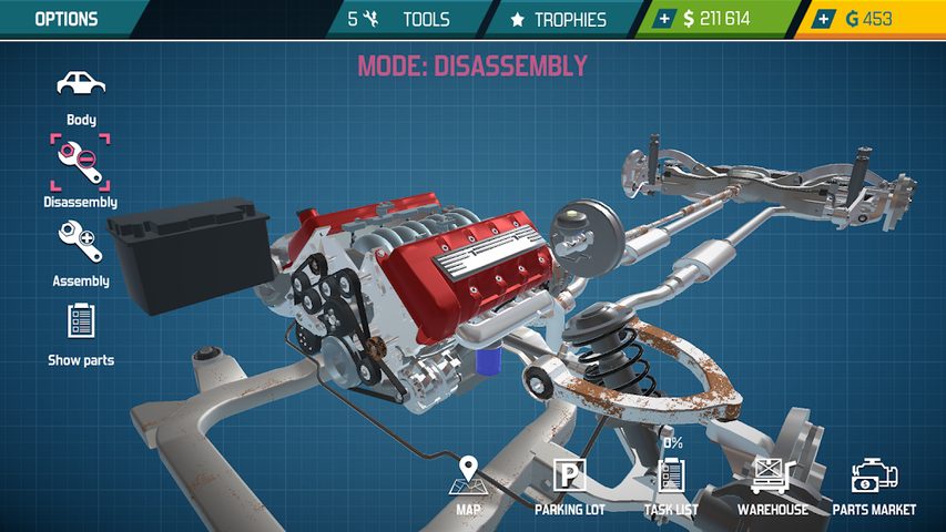 Screenshot 2: Car Mechanic Simulator 21