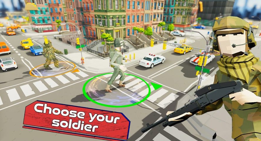 Screenshot 3: War.io Army Battle Royale Game