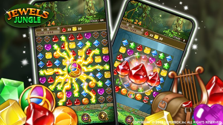 Screenshot 10: Jewels Jungle : Match 3 Puzzle