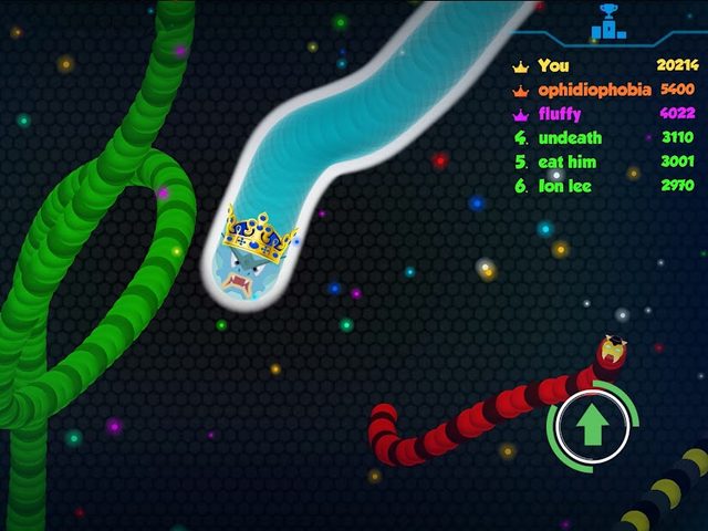 Screenshot 11: Snaky .io - MMO Worm Battle