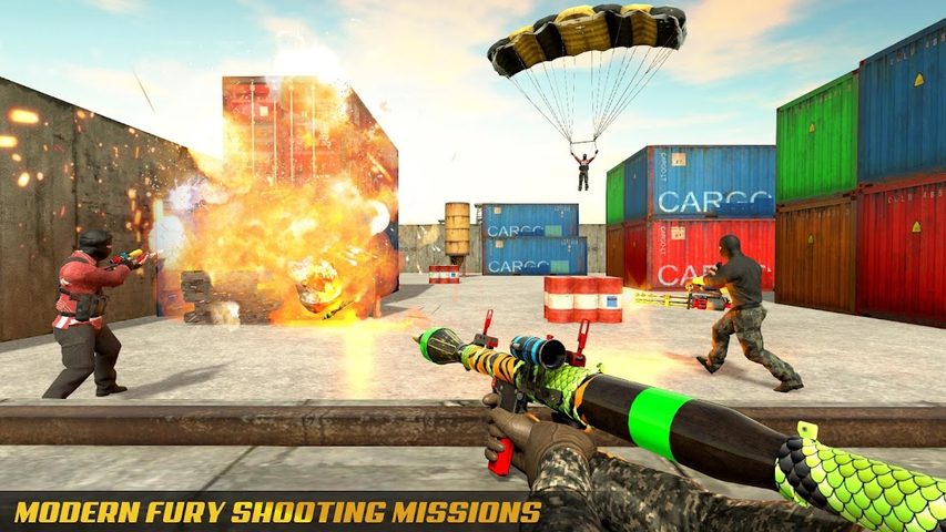 Screenshot 2: Fps Commando Gun Shooter Game