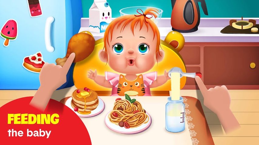 Screenshot 1: Baby care game for kids