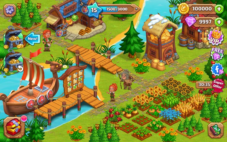 Screenshot 16: Vikings and Dragon Island Farm