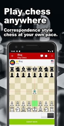 Screenshot 1: Play Chess on RedHotPawn