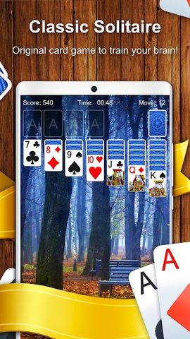 Screenshot 1: Solitaire Card Game
