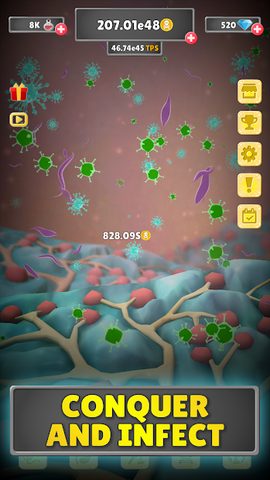 Screenshot 2: Idle Plague