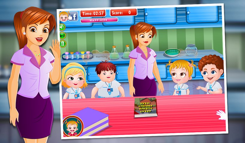 Screenshot 5: Baby Hazel Science Fair