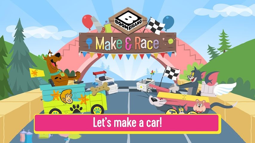 Screenshot 1: Boomerang Make and Race