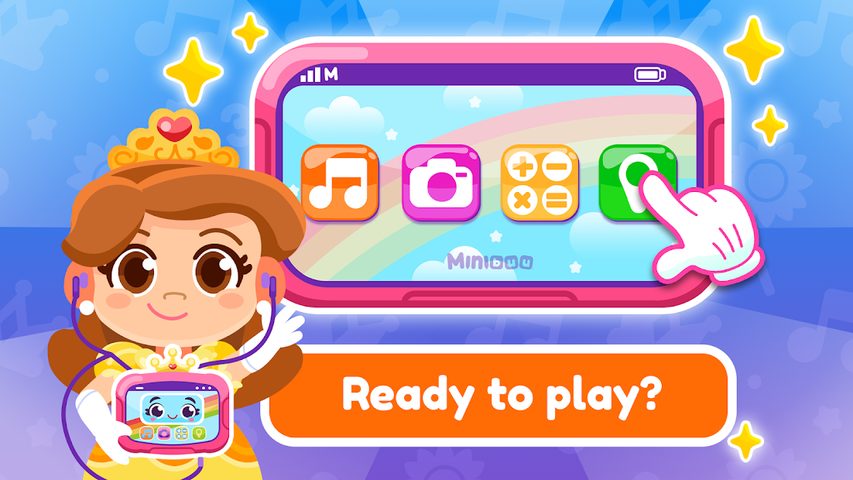 Screenshot 1: Princess Tablet Girl Games