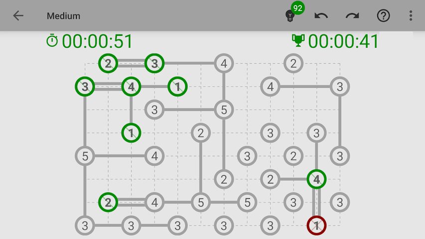 Screenshot 7: Hashi (Bridges)
