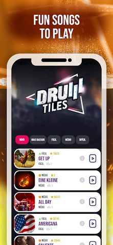 Screenshot 3: DRUM TILES: Be a RockStar