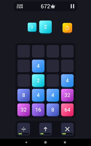 Screenshot 4: 2048: Drop And Merge